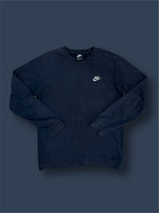 Felpa Nike girocollo vintage tg L nero