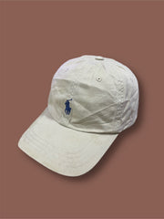 Cappello snapback Ralph Lauren beige vintage