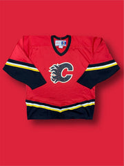 Maglia Hockey Calgary flames NHL vintage tg XL