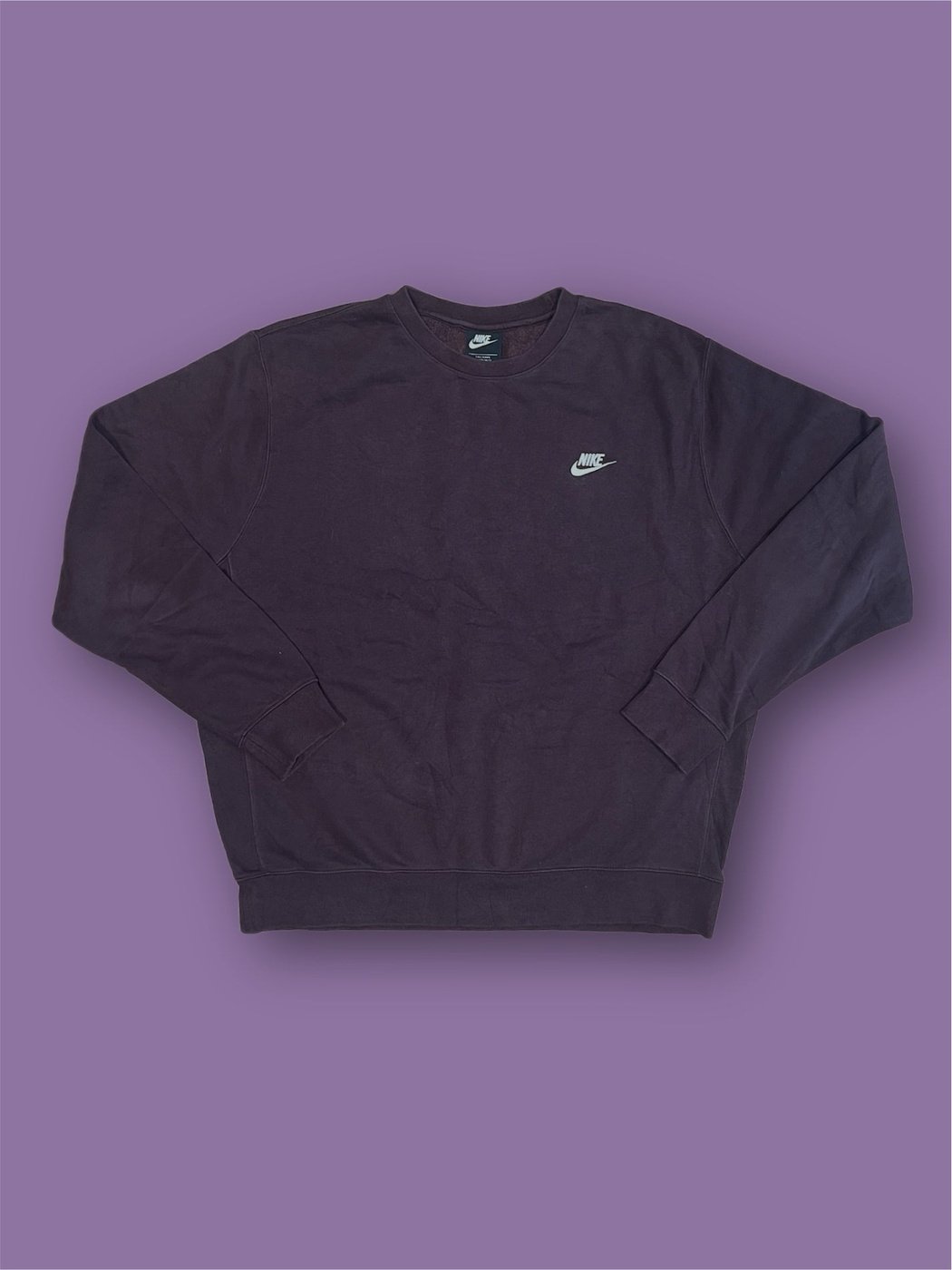 Felpa Nike girocollo vintage tg XL wine