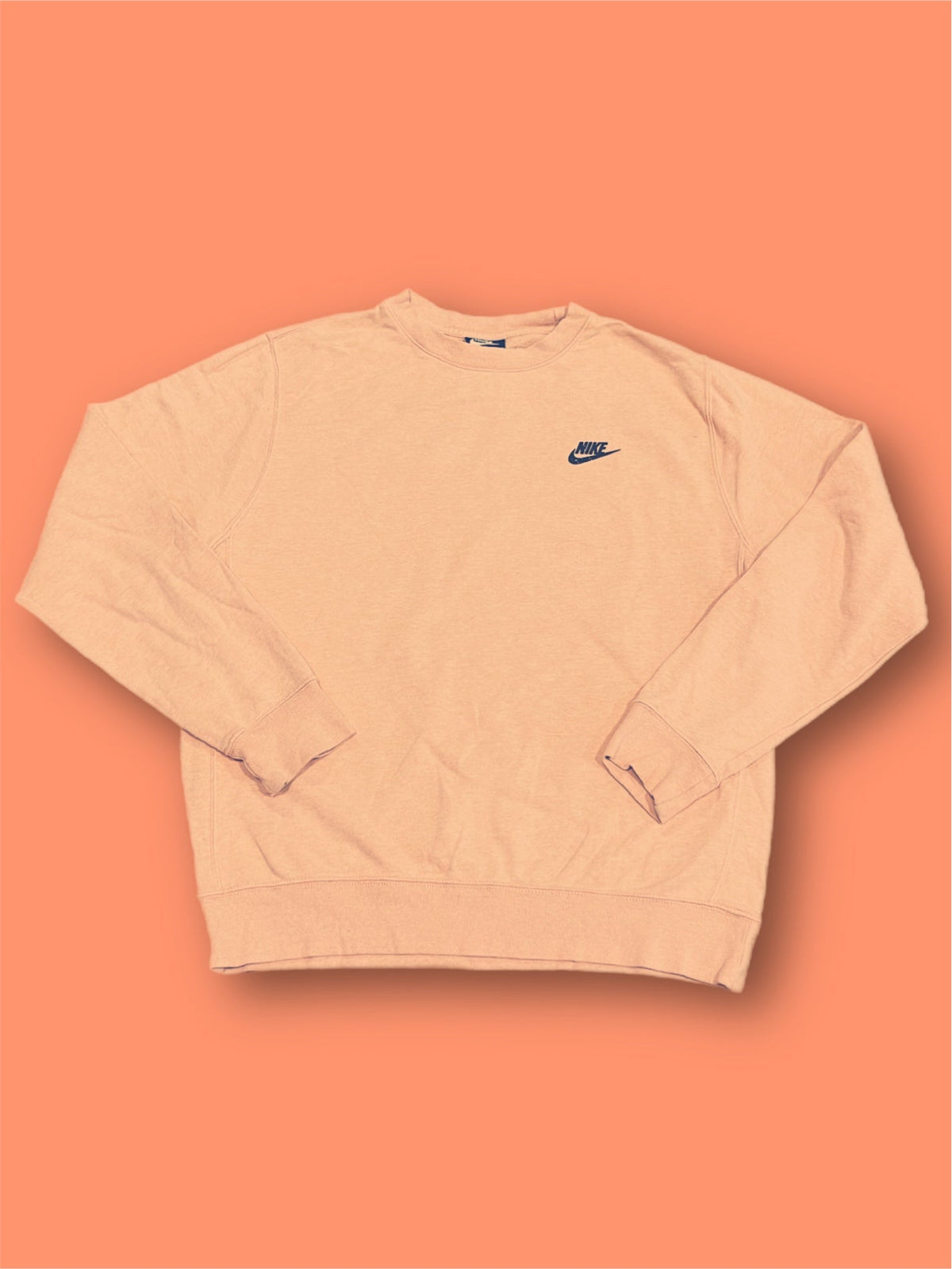 Felpa Nike girocollo Salmone vintage tg S
