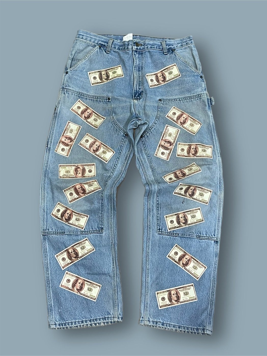 Pantalone Carhartt dollari vintage tg 38x32