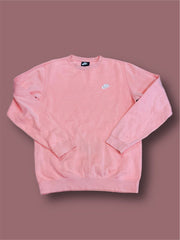 Felpa Nike girocollo Pink vintage tg S