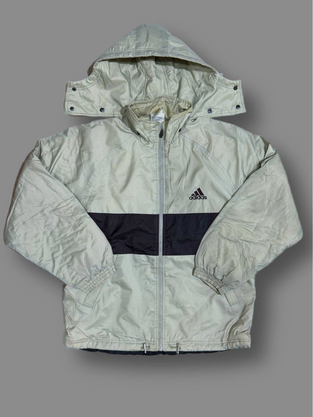 giacca Adidas hoodie vintage tg XL