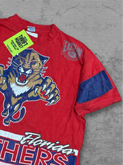 T-Shirt NHL Florida panthers vintage tg L