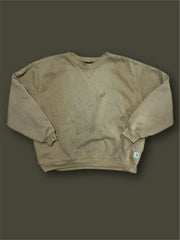 Felpa pesante vintage Carhartt tg XXL cammello