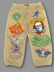 Pantalone oversize skate Jeans vintage tg 48 ita