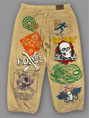 Pantalone oversize skate Jeans vintage tg 48 ita