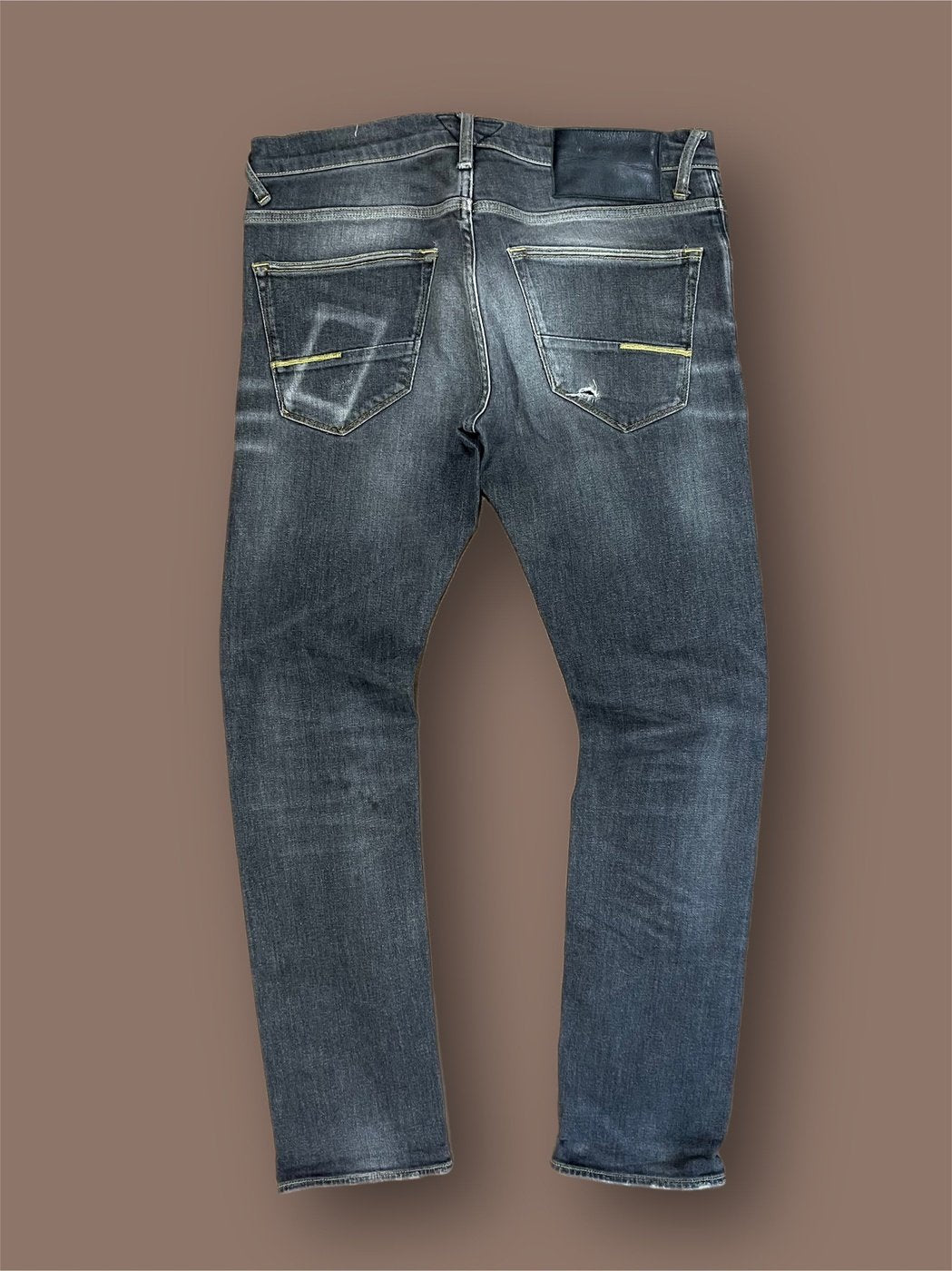 jeans Meltin pot nero vintage tg 33x34
