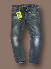 jeans Meltin pot nero vintage tg 33x34