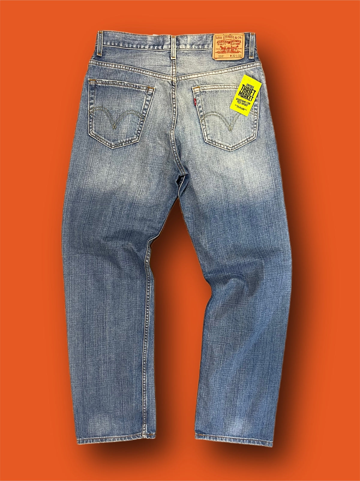 Jeans levis 559 nero vintage tg 32x32