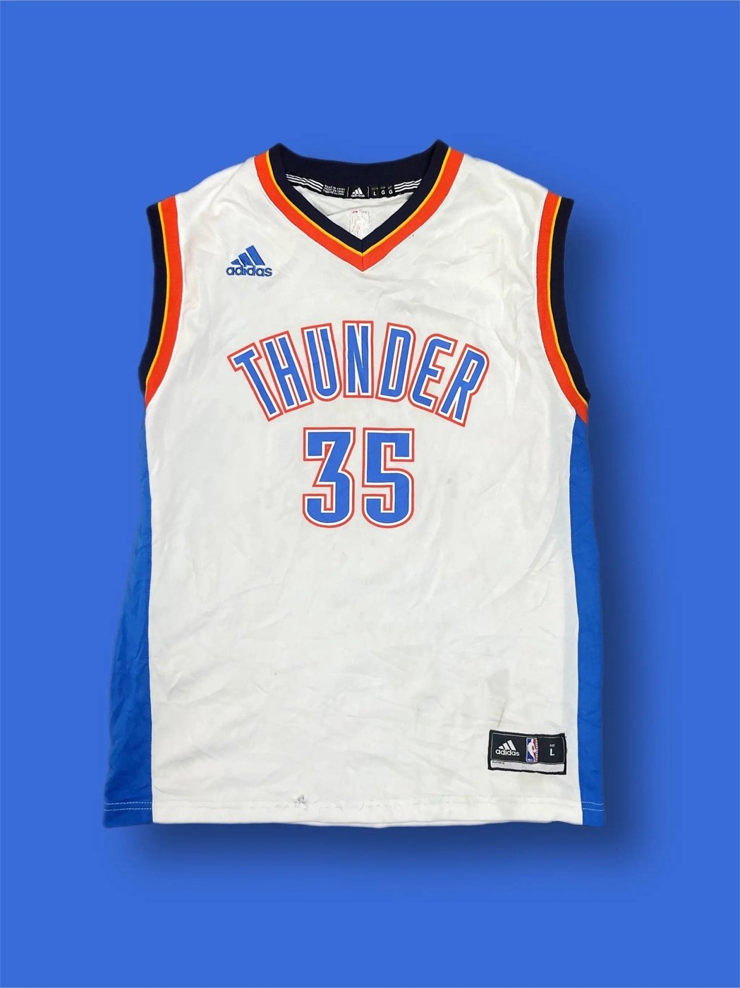 Durant 35 Size L Youth NBA Jersey