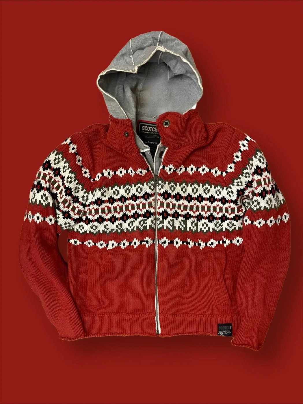 Scotch and Soda vintage full zip sweater size M