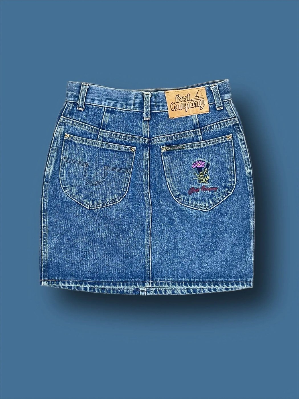 Best Company vintage jeans miniskirt size 42