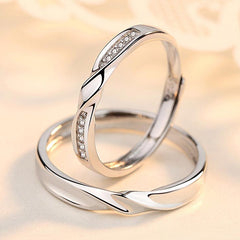 Custom Matching Wedding Rings Set for Two