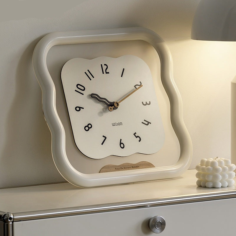 Creative Silent Battery-Operated Wall Décor Clock (12")