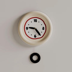 Unique Pendulum Wall Clock for Kids Bedroom â€?30×30 cm (Acrylic, Silent)