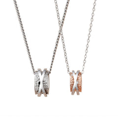 Engraved Matching Rings Couple Jewelry Set