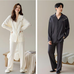 Matching Soft Couples Pajamas Set 100% Cotton