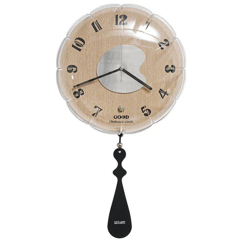 Gullei Artistic Silent Wall Clock - Eco-Friendly, Unique Design