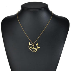 Devil Personal Name Necklace