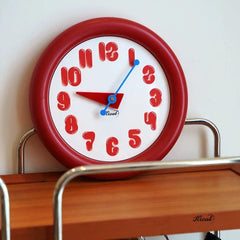 Round Silent Wall Clock â€?12" (Non-Ticking)