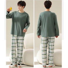 Gulleiâ„?Matching His and Hers Sleepwear PJs Set 100% Cotton