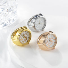 Gulleiâ„?Real Working Watch Ring - Adjustable Size