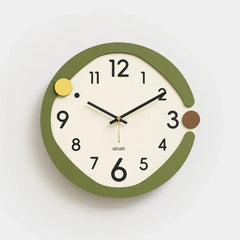 Minimalistic Nordic Wall Décor Silent Clock â€?Elegant and Quiet Design
