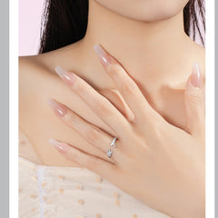 Glow in Dark Wedding Rings Matching Set