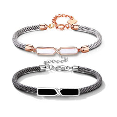 Customized Mobius Friendship Bracelets Set