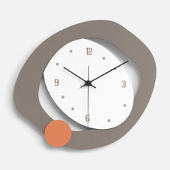 Modern Odd Shape Analog Silent Wall Clock