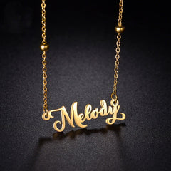 Cursive Personal Name Necklace
