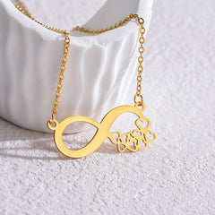 Infinity Personal Name Necklace