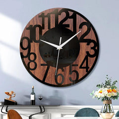 Steampunk Gears Silent Wall Clock â€?Industrial Chic Design