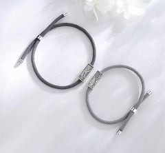 Ocean Mountains Couple Bracelets Set for 2