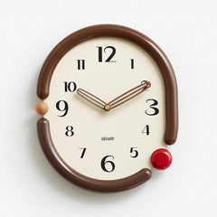 Minimalist Silent Analog Wall Clock - Scandinavian Design
