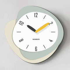 Modern Decorative Odd Shaped Analog Wall Clock