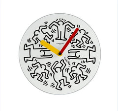 Graphic Art Silent Wall Clock â€?12" MDF (Black)
