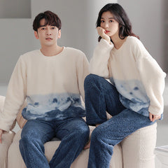 Couple Matching Winter PJs Set for Couples