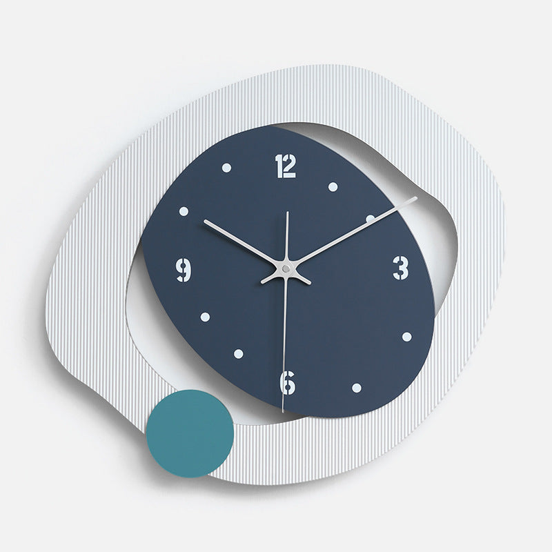 Modern Odd Shape Analog Silent Wall Clock