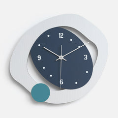 Modern Odd Shape Analog Silent Wall Clock