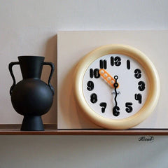 Round Silent Wall Clock â€?12" (Non-Ticking)