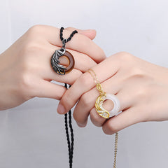 Matching Bff Necklaces Best friend Birthday Gift
