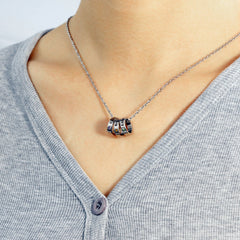 Custom Birthstone Family Name Jewelry