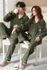 Matching Couple Bear Pajamas | 100% Organic Cotton