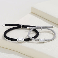 Matching Cat and Fish Bracelets Gift Set for Couples