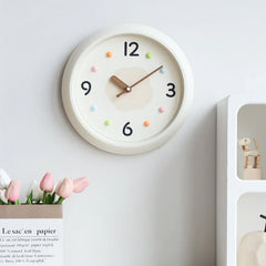 Cute Minimalist Wall Décor Silent Clock â€?Charming & Functional Design