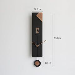 Modern Decorative Pendulum Silent Wall Clock
