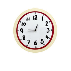 Hand-Drawn Style Silent Wall Clock â€?Unique Acrylic Design